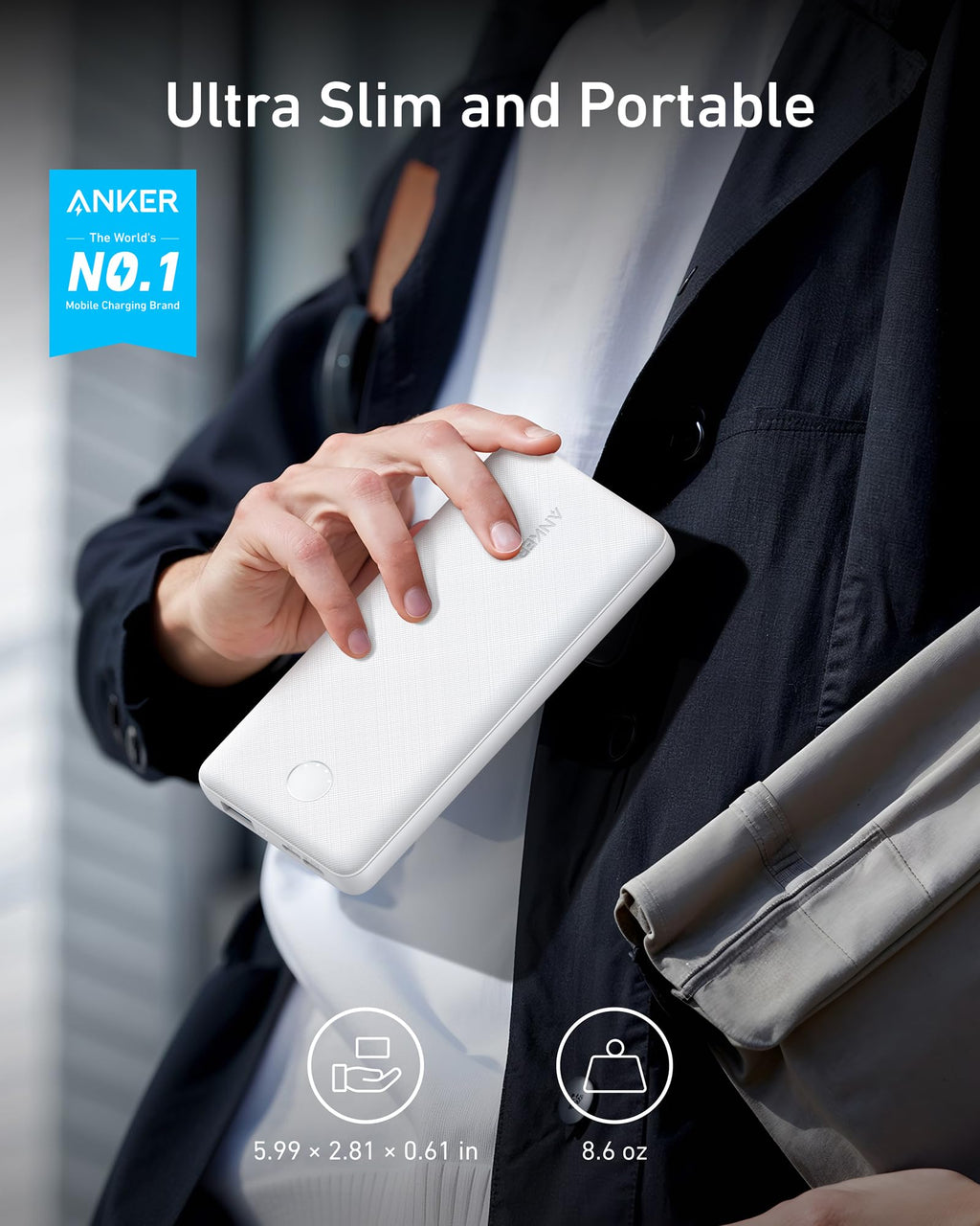 Refurbished 313 Power Bank (PowerCore 10K) H6