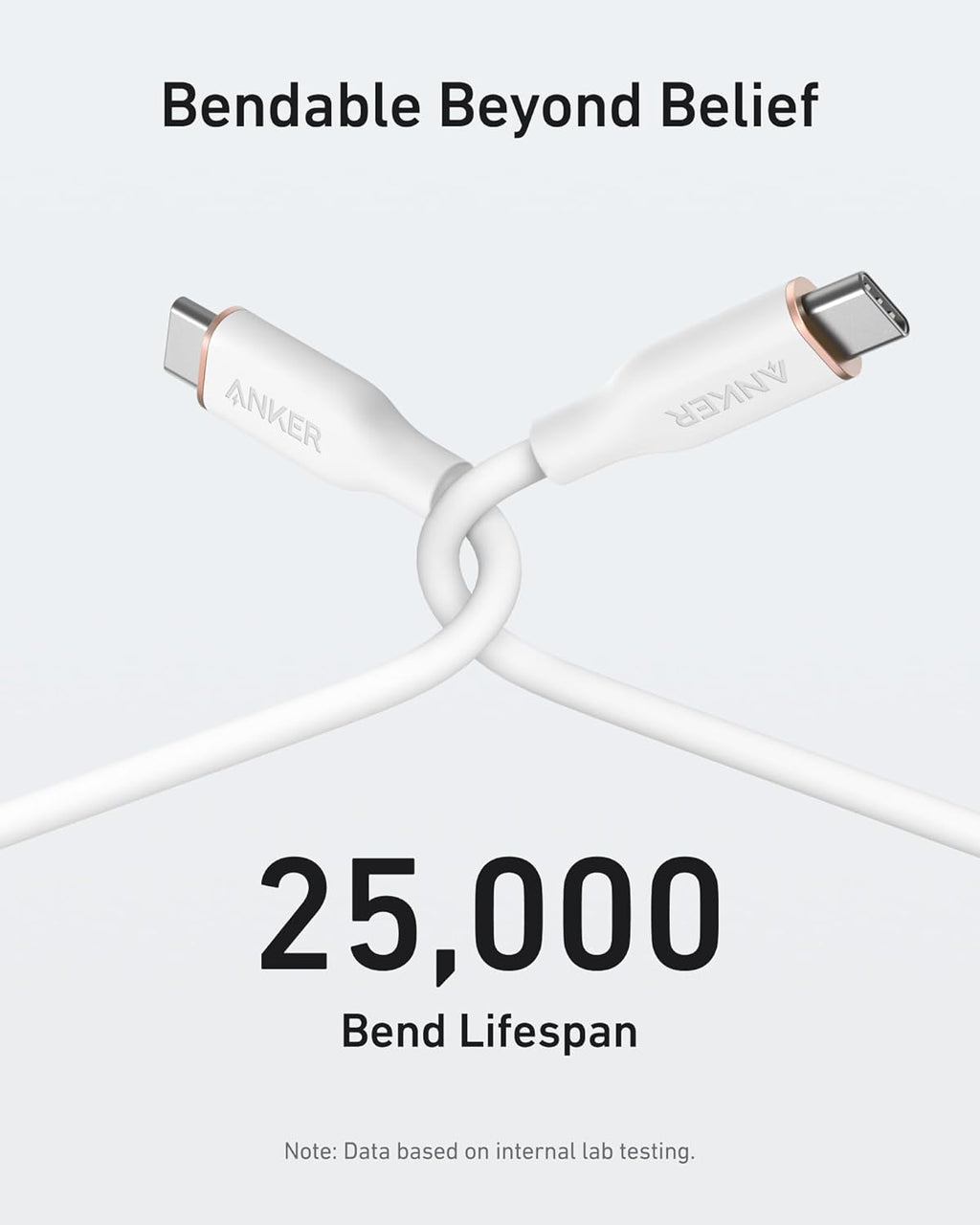 643 USB-C to USB-C Cable (Flow, Silicone, 240W, 2-Pack, Midnight Black) B9