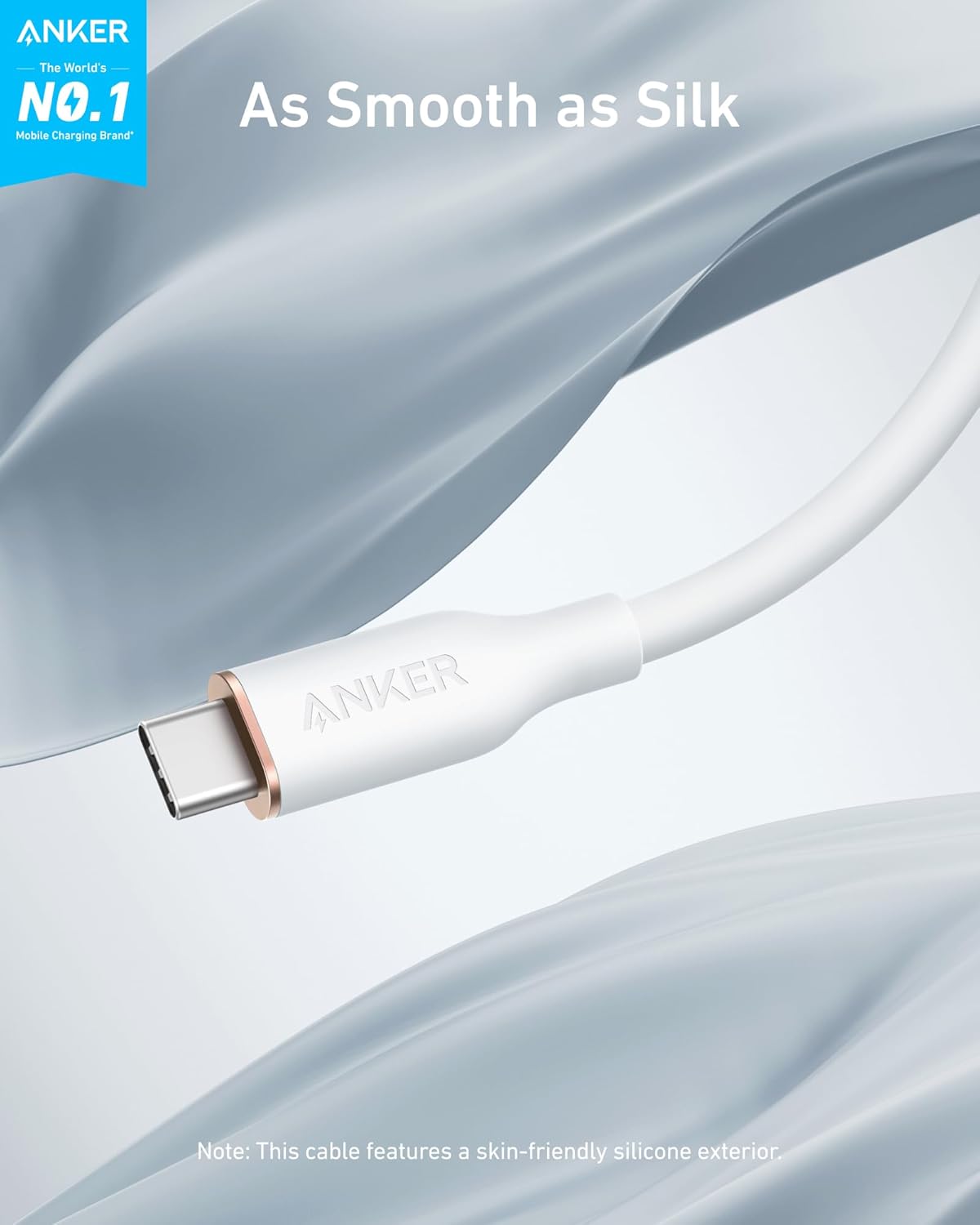 643 USB-C to USB-C Cable (Flow, Silicone) G6
