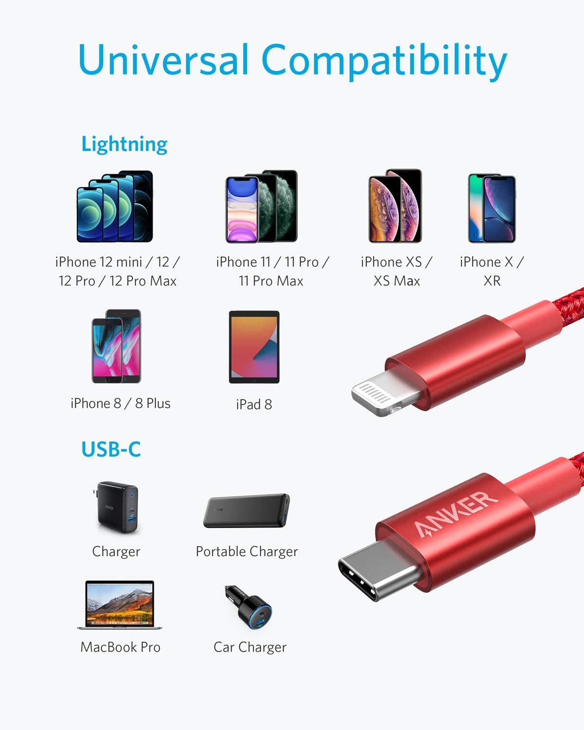 331 USB-C to Lightning Cable E0