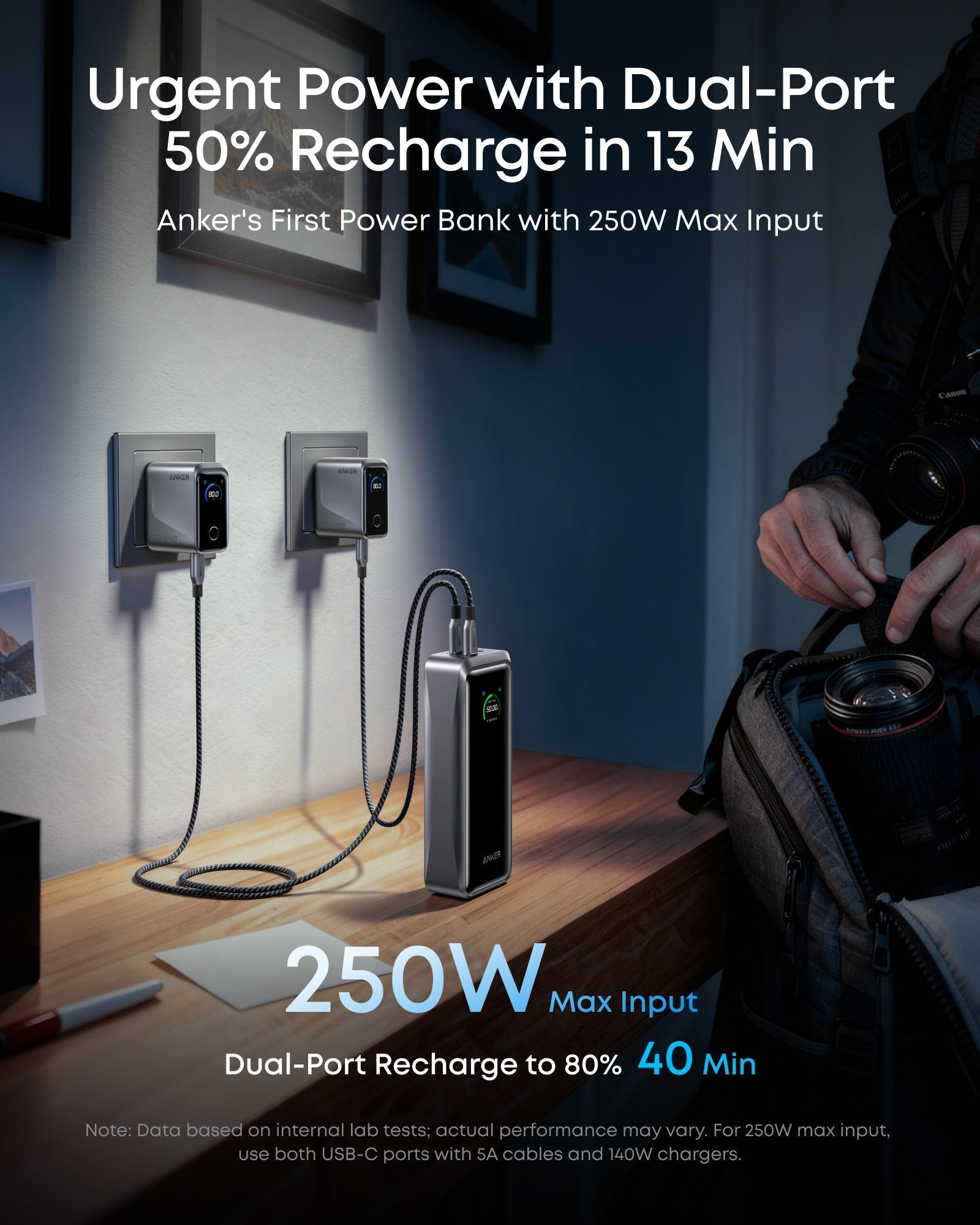 Prime Power Bank (26K, 300W) X8