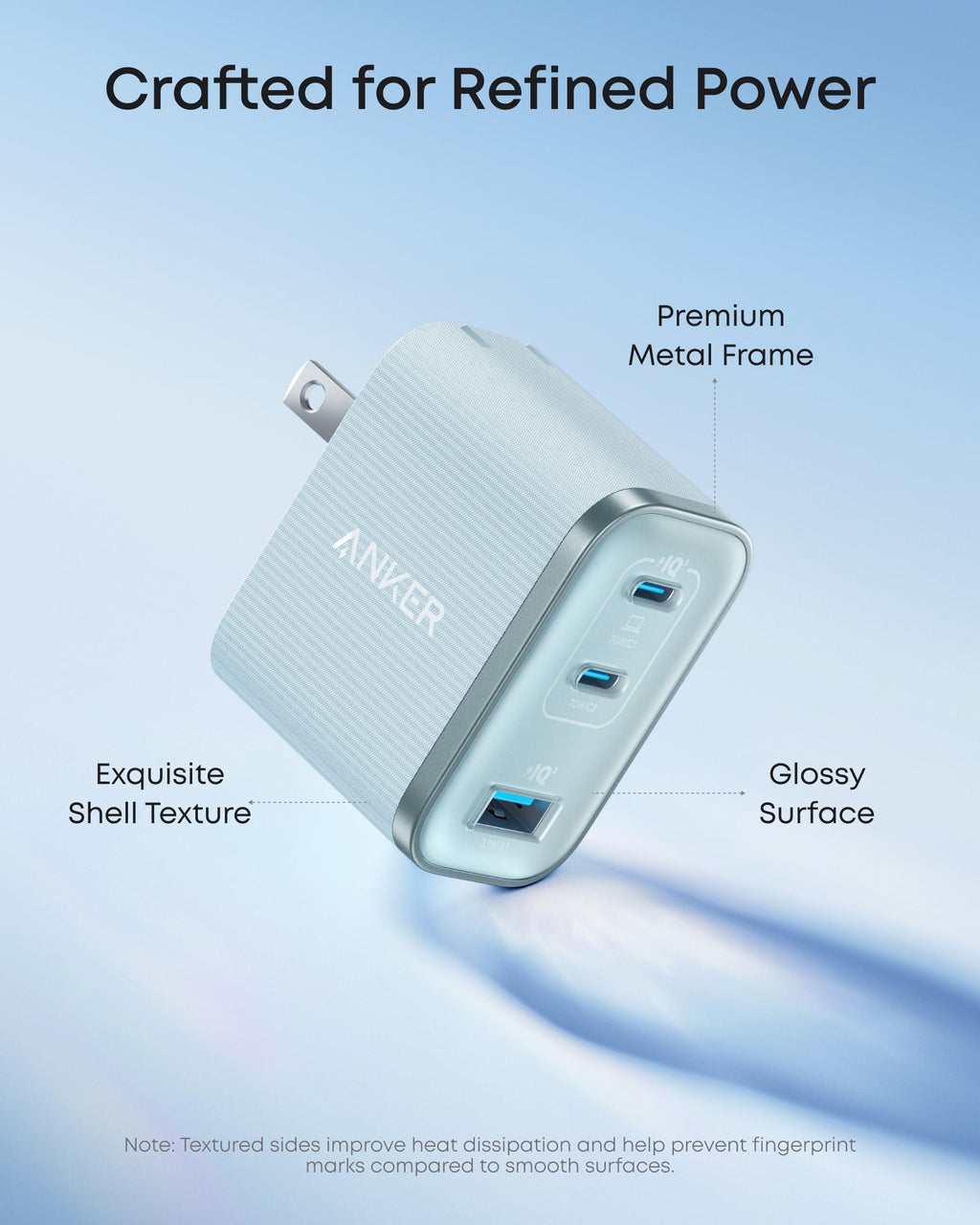Nano Charger (70W, 3 Ports) J5