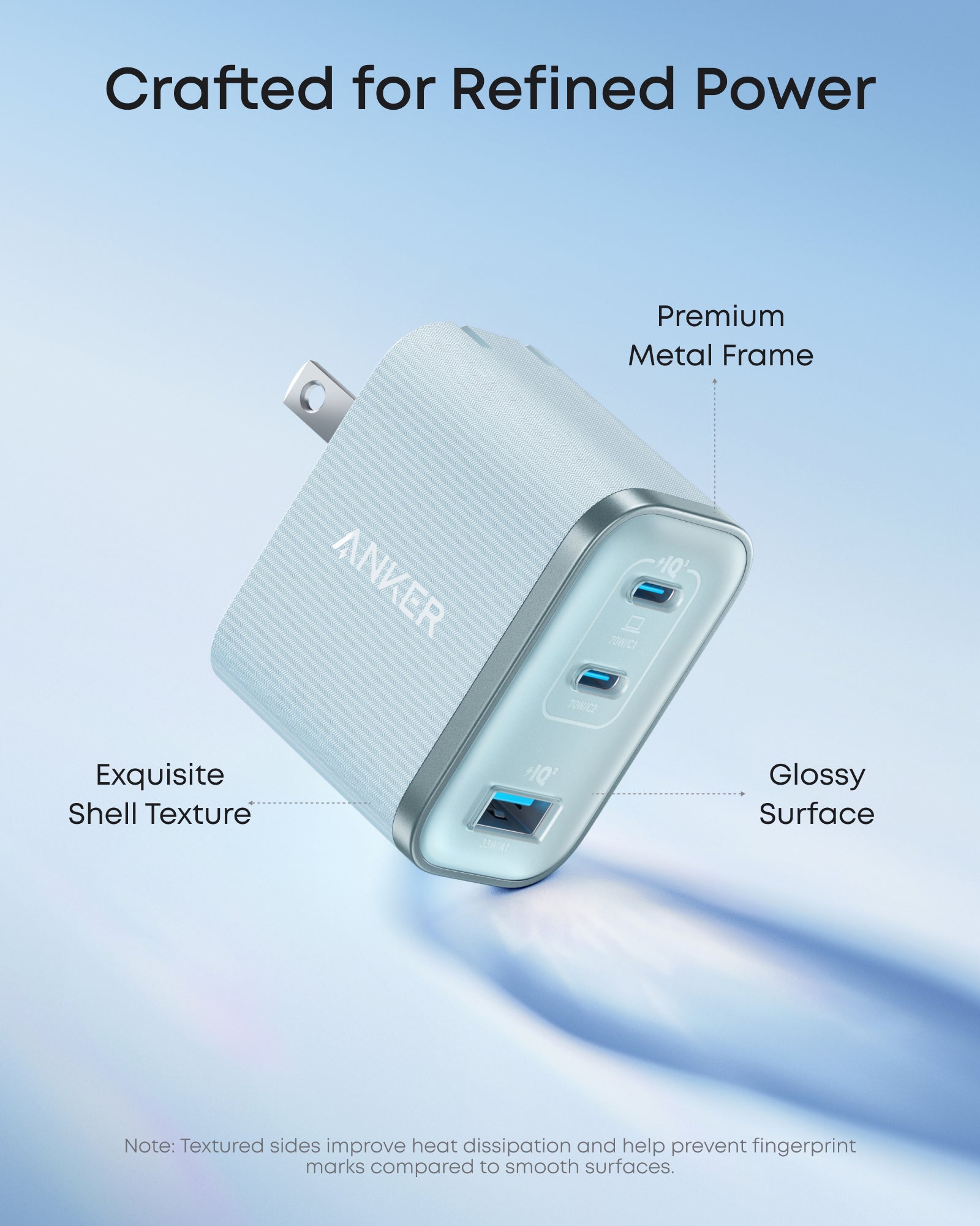 Nano Charger (70W, 3 Ports) J5