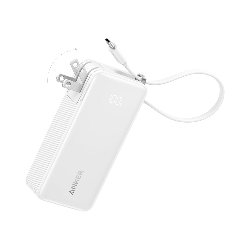 Power Bank (10K, Fusion, Built-In Cable) O7