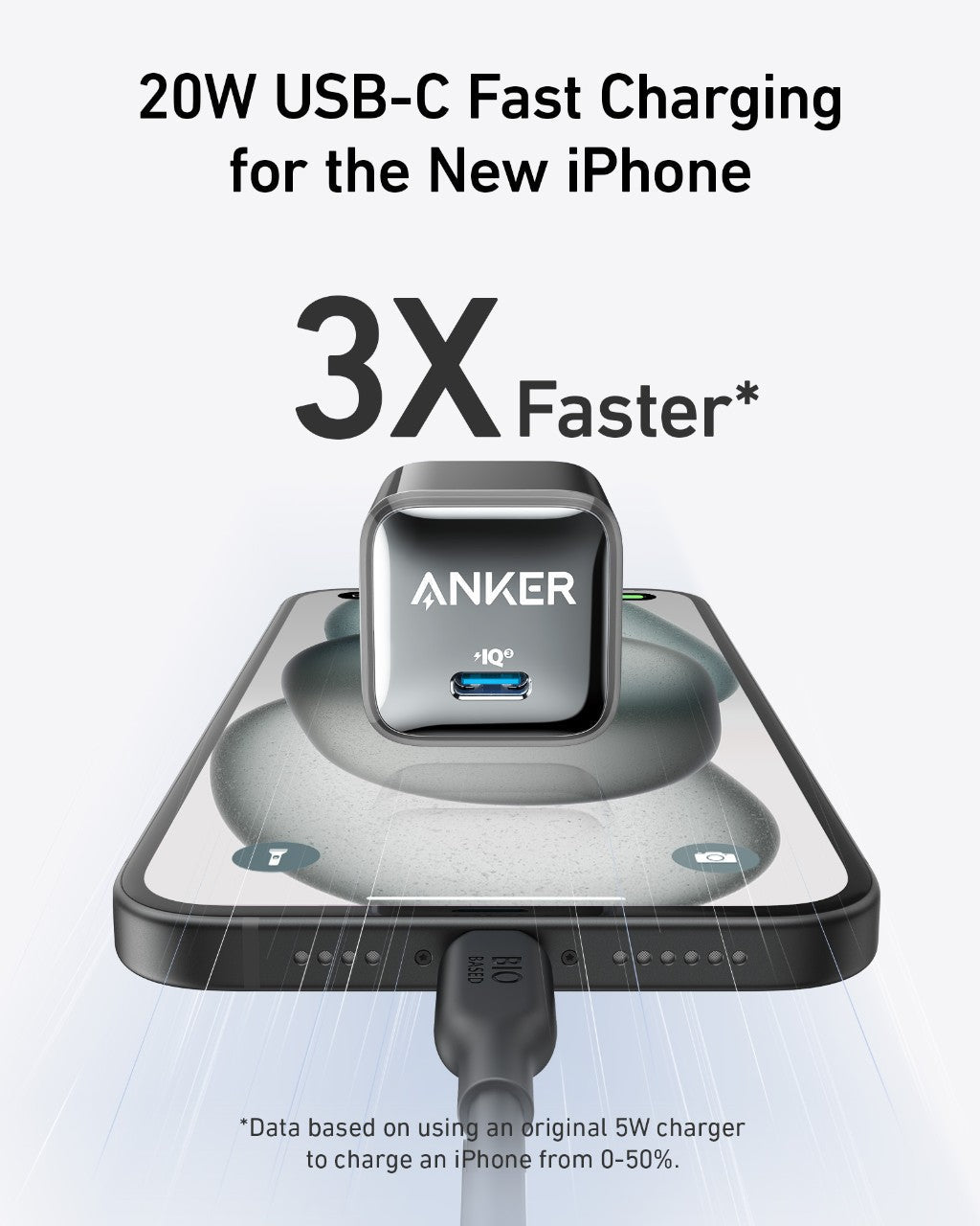 MagGo Wireless Charging Station (3-in-1, Foldable Pad) and Nano Charger (20W) Z3