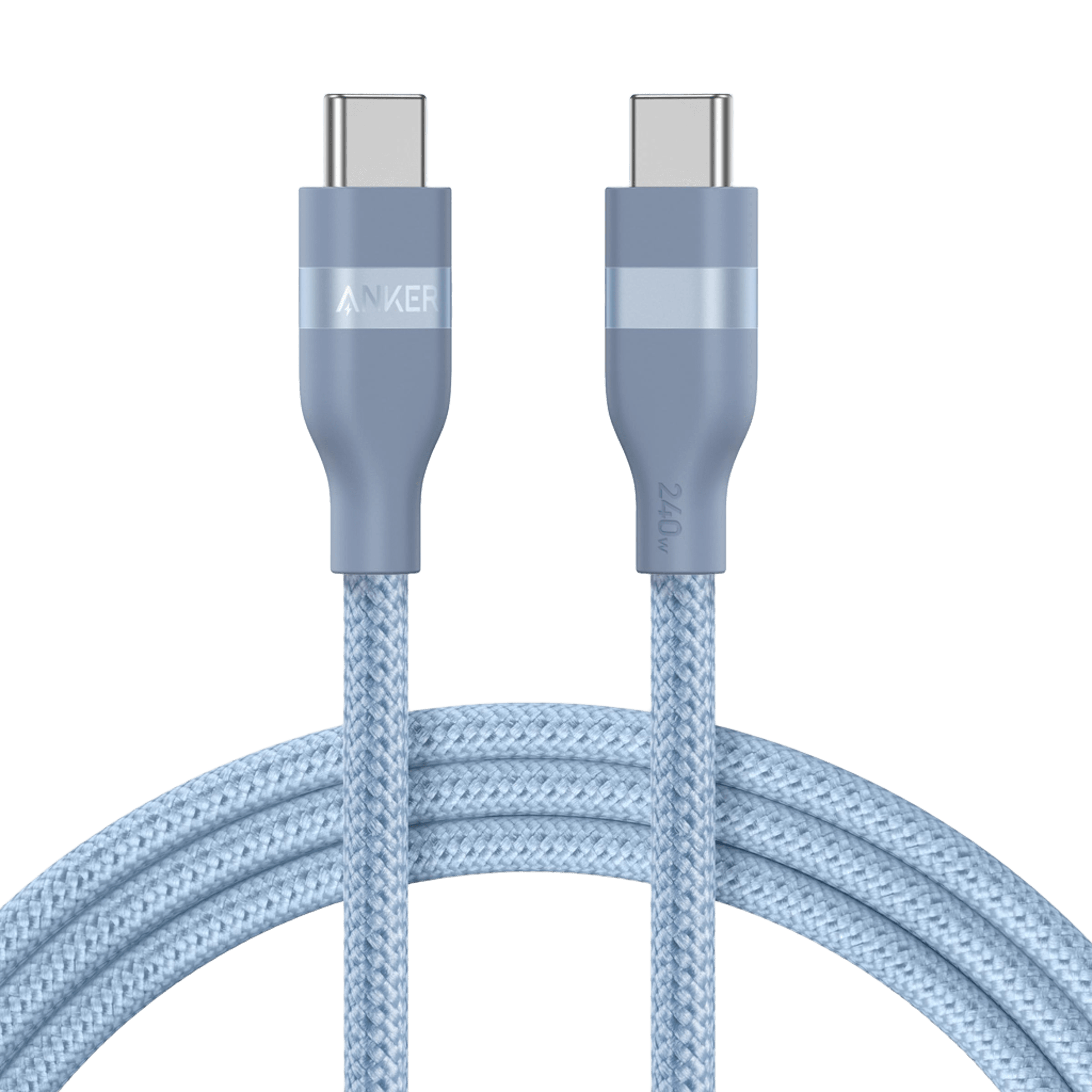 USB-C to USB-C Cable (3 ft / 6 ft, 240W, Upcycled-Braided) E6