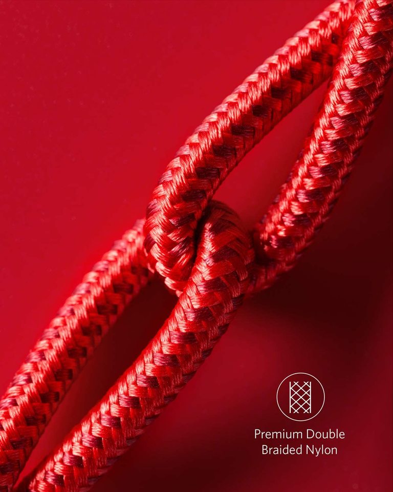 2-Pack New Nylon USB-C to USB-C Cable (3 ft / 6 ft, 60W) H6